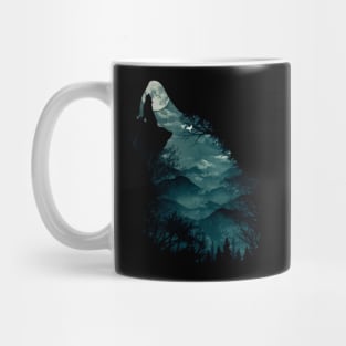 WOLF IN THE WILD Mug